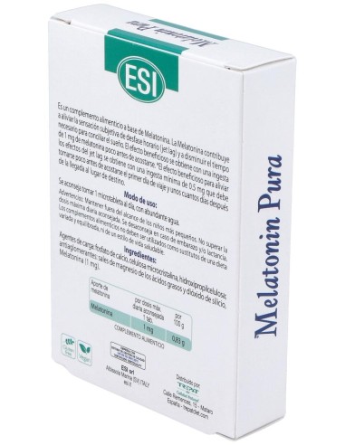 Melatonin Pura 1Mg. 60Microtabletas