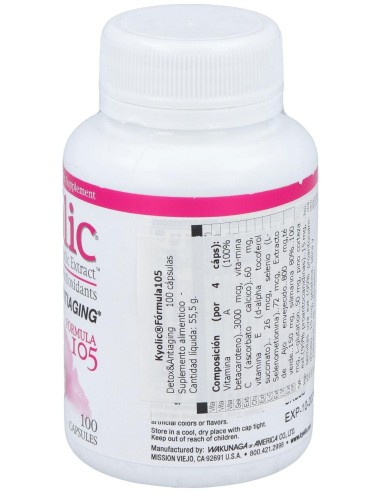 Kyolic Formula 105 Detox 100Cap.