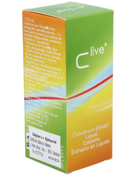 C Live Calostro Bio 125Ml.