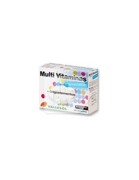 Vallesol Multivit Complet + Oligoelementos 24 Comp Efevervescent