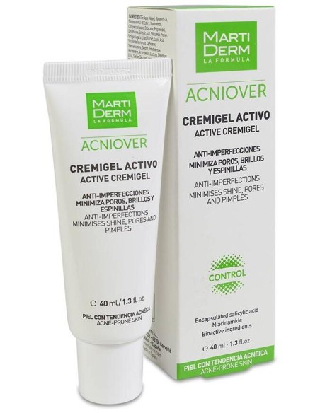 Martiderm Acniover Cremigel Activo, 40 Ml