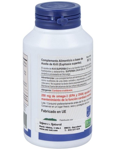 Superba Krill Oil (Aceite De Krill)120Perlas