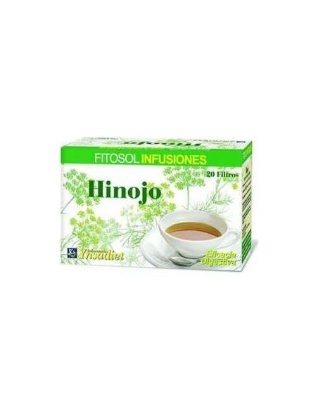 Ynsadiet Infusión De Hinojo 20 Filtros
