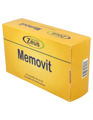 Zeus Memovit 30 Ampollas