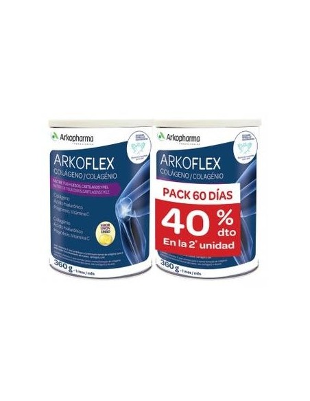 Arkoflex Colageno Limon 360 G 2 U 40 Dto Segu Unid