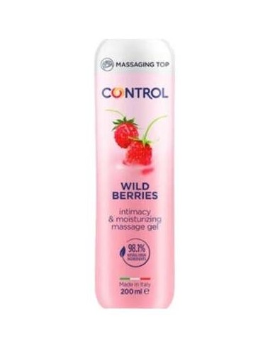 Control Wild Berries Gel Masaje Hidratante 200 Ml