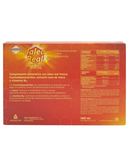 Juanola® Jalea Real Energy Plus 14 Viales
