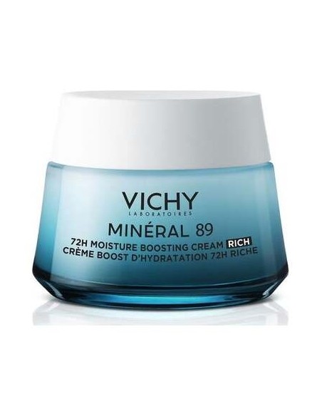 Vichy Minéral 89 Crema Boost Hidratación 72H Rica 50Ml