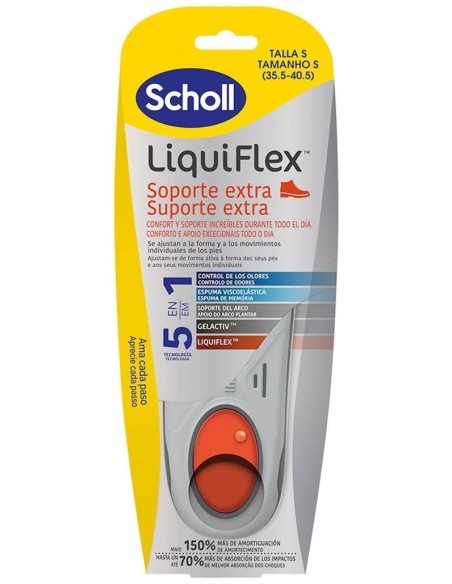 Scholl Liquiflex Plantillas Soporte Mejorado Talla 1 1 Par