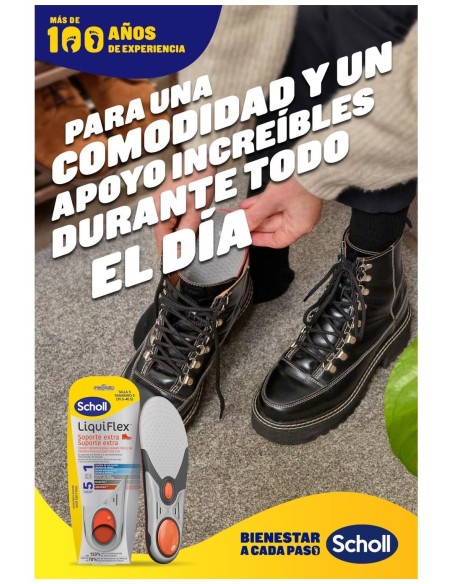 Scholl Liquiflex Plantillas Soporte Mejorado Talla 1 1 Par