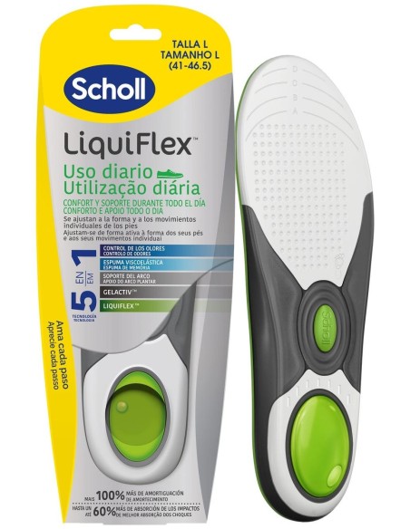 Scholl Liquiflex Plantillas Soporte Diario Talla 2 1 Par