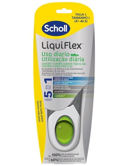 Scholl Liquiflex Plantillas Soporte Diario Talla 2 1 Par