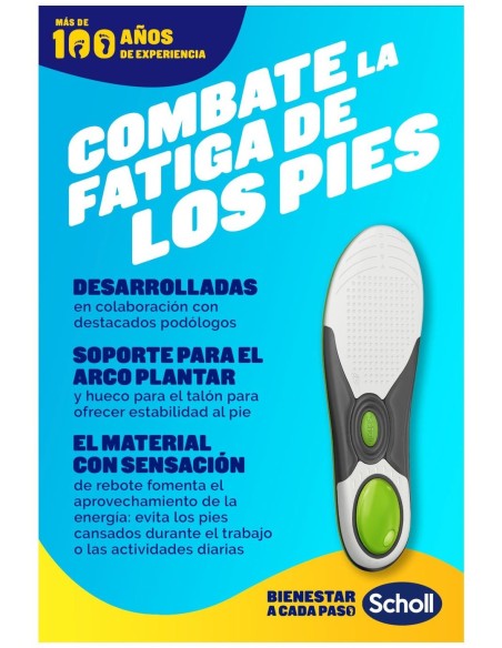 Scholl Liquiflex Plantillas Soporte Diario Talla 2 1 Par