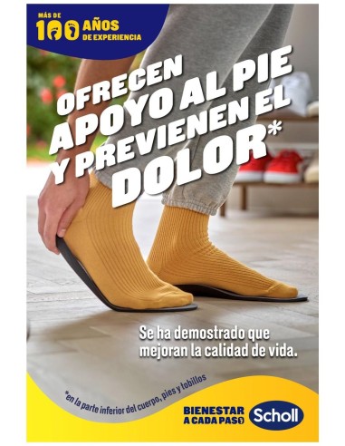 Scholl In-Balance Plantillas Antidolor S 37-39_5 1 Par