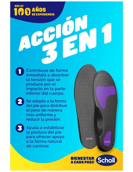 Scholl In-Balance Plantillas Antidolor S 37-39_5 1 Par