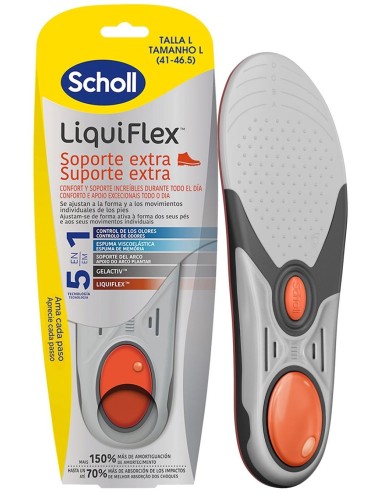 Scholl Liquiflex Plantillas Soporte Mejorado Talla 2 1 Par