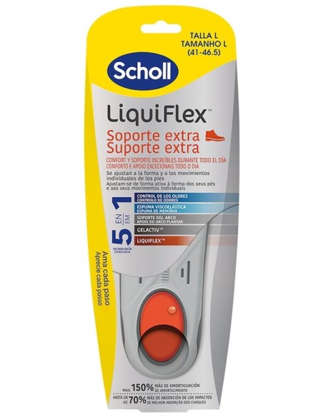 Scholl Liquiflex Plantillas Soporte Mejorado Talla 2 1 Par