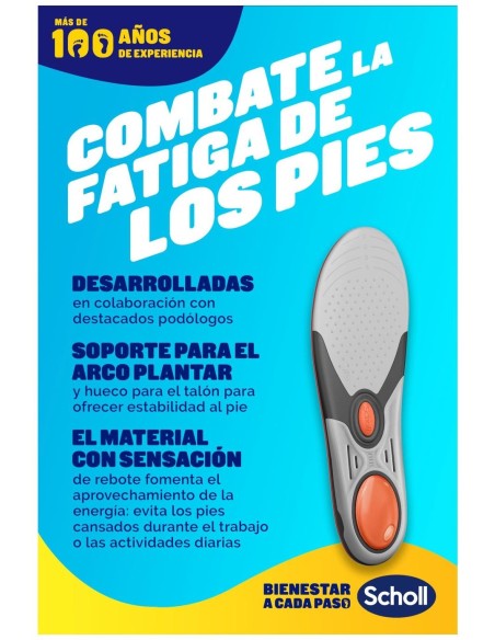 Scholl Liquiflex Plantillas Soporte Mejorado Talla 2 1 Par