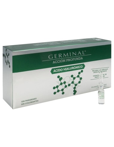 Germinal Acción Profunda Ácido Hialurónico, 30 Ampollas