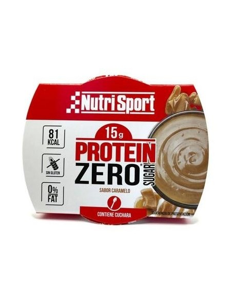 Nutrisport Protein Zero Sugar Pudding Caramelo 135G