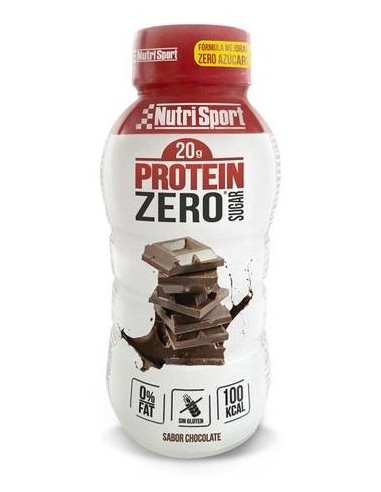 Nutrisport Protein Zero Sugar Batido Chocolate 330Ml