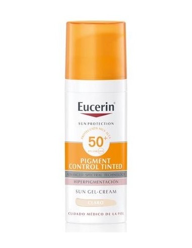 Eucerin Sun Pigment Control Gel-Crema Tono Claro Spf50+ 50Ml
