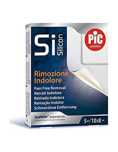 Pic Solution Aposito Adhesivo Silicona 10X8 5Uds