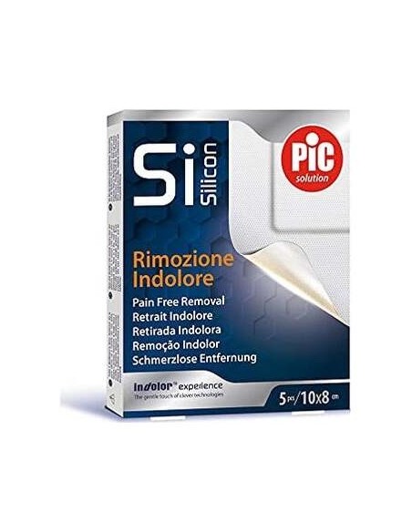 Pic Solution Aposito Adhesivo Silicona 10X8 5Uds