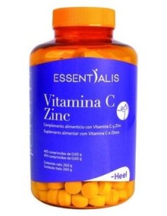 Essentialis Vitamina C Zinc 400 Comp.