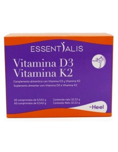 Essentialis Vitamina D3 Vitamina K2 60 Comp.