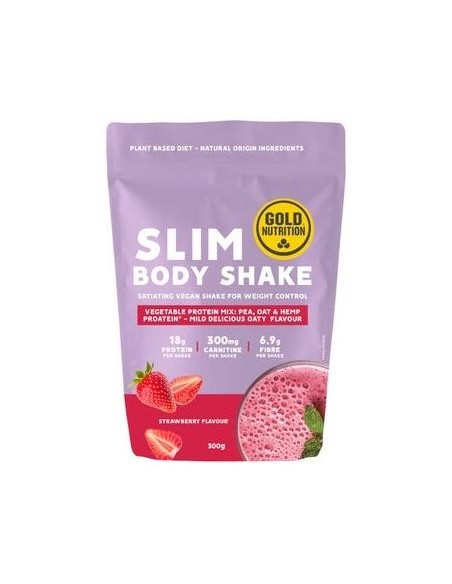 Gold Nutrition Slim Body Shake Strawberry 300G