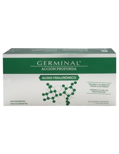 Germinal Acción Profunda Ácido Hialurónico, 30 Ampollas