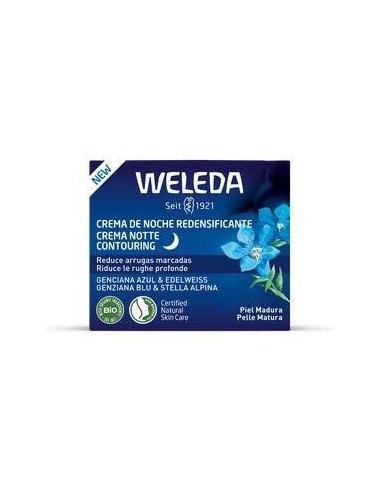 Weleda Crema Noche Redensificante Genciana Azul Edelweiss 40Ml