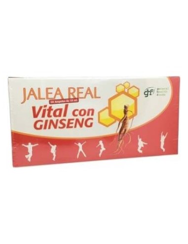 Ghf Jalea Real Vital Con Ginseng 20 Ampollas