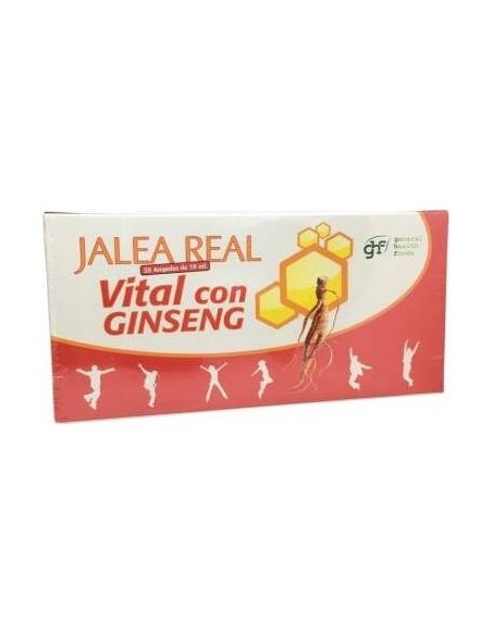 Ghf Jalea Real Vital Con Ginseng 20 Ampollas