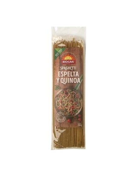 Espagueti De Espelta Y Quinoa 250 Gr Bio