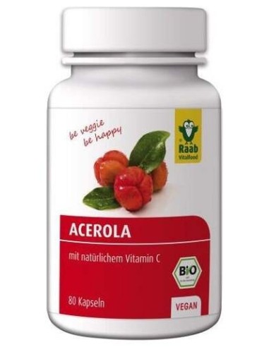 Raab Vitalfood Acerola Bio 80Caps