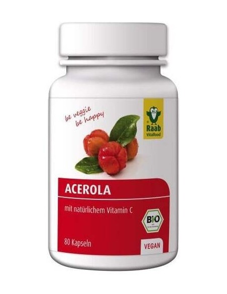 Raab Vitalfood Acerola Bio 80Caps