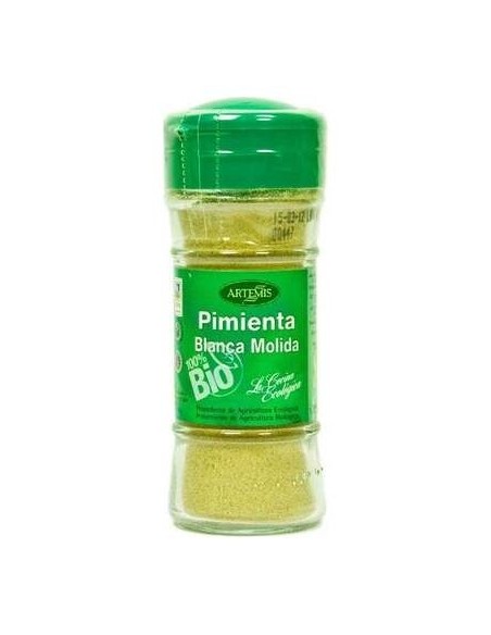 Artemis Bio Tarro Pimienta Blanca Molida Eco 40G