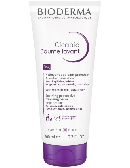 Bioderma Cicabio Baume Lavant Bálsamo Limpiador 200Ml