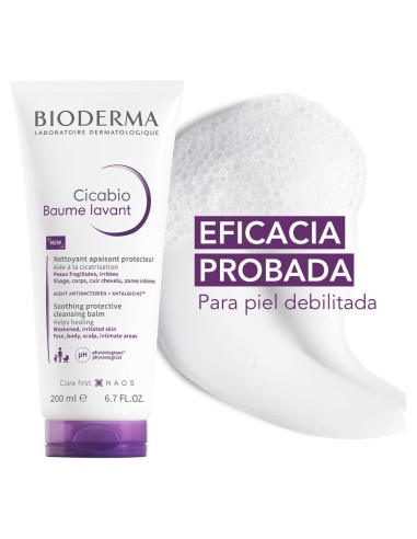 Bioderma Cicabio Baume Lavant Bálsamo Limpiador 200Ml