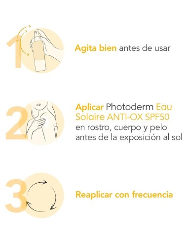 Bioderma Photoderm Eau Solaire Anti-Ox Spf50 200Ml