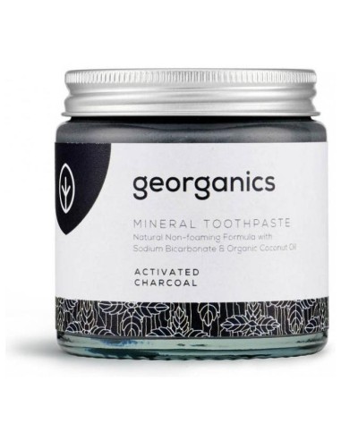 Georganics Dentifrico Mineral Carbon Activado Crema 120Ml