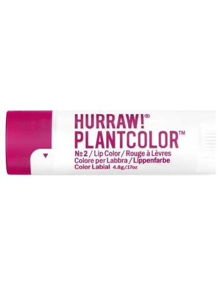Hurraw! Plantcolor Lip Balm No2 4.8G