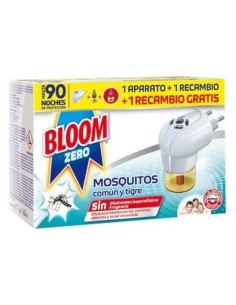 Bloom Zero Repelente Mosquitos Aparato + 2 Recambios