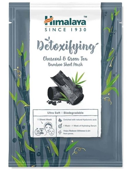 Mascarilla Facial Detox Hojas Bambu-Te Verde 30Ml
