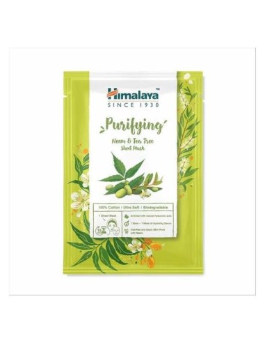 Himalaya Purifying Neem Y Tea Tree Sheet Mask 30Ml