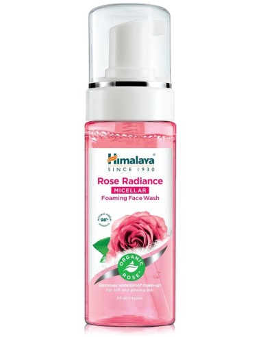 Himalaya Espuma Limpiadora Micelar Rosa 150Ml