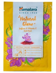 Himalaya Natural Glow Saffran Y Vitamin C Sheet Mask 30Ml