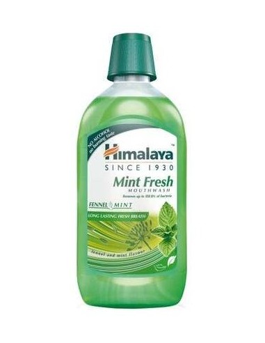 Himalaya Herbals Colutorio Bucal Menta Fresca 450Ml